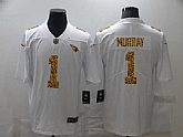 Men's Arizona Cardinals #1 Kyler Murray 2020 White Leopard Print Fashion Limited Stitched Jersey Dzhi,baseball caps,new era cap wholesale,wholesale hats